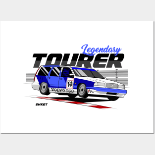 BTCC Legendary Wagon Posters and Art